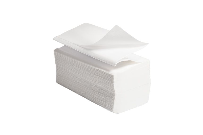 Papierhandtuch 25 x 10,5 cm 4000 Blatt Handtuchspender Recyclingpapier grauwei